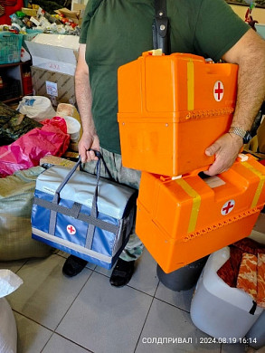 Ивановская станция скорой передала участникам СВО 5 медицинских сумок